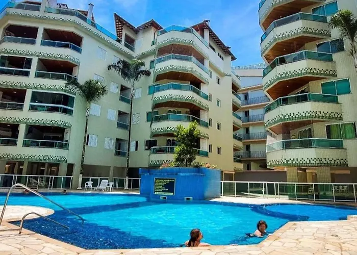 Apartamento Grand Beach - Praia Grande - 100M Da Praia - Amplo Ubatuba